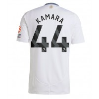 Maglia Calcio Aston Villa Boubacar Kamara #44 Seconda Divisa 2024-25 Manica Corta